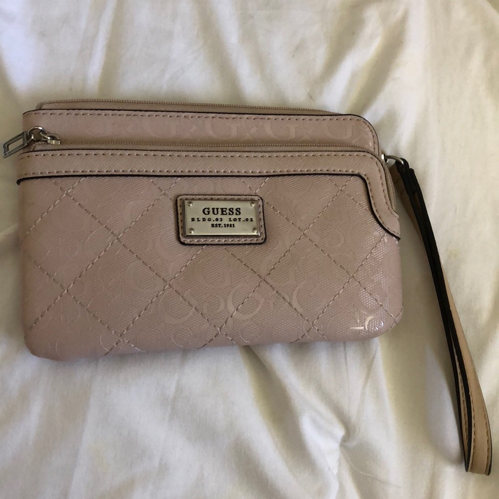 Pink clutch